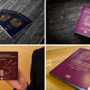 Four of the world's most powerful passports.