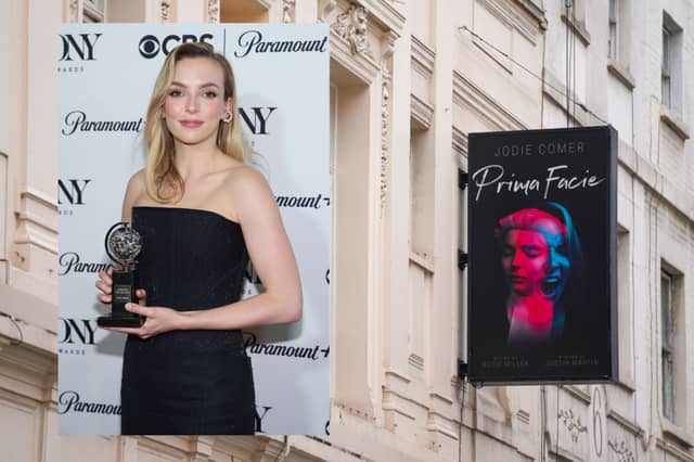 Jodie Comer won both an Olivier and a Tony for her performance in Prima Facie.