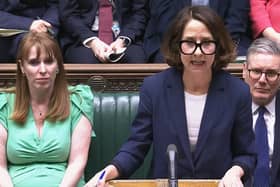 Work and Pensions Secretary Liz Kendall making a statement on welfare reform in the House of Commons
