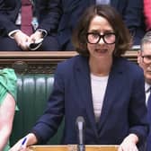Work and Pensions Secretary Liz Kendall making a statement on welfare reform in the House of Commons