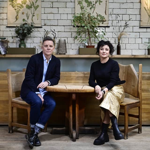 Ricky Ross and Lorraine McIntosh of Deacon Blue.
