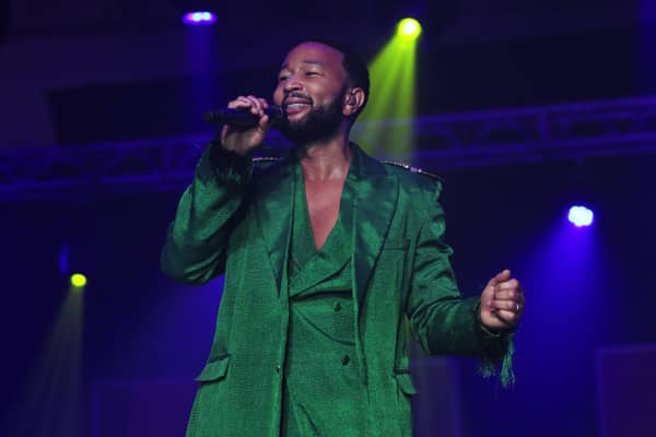 John Legend has a date with Glasgow.