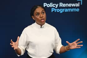 Kemi Badenoch should speak to the insurance industry about their rising costs as a result of increasingly extreme weather (Picture: Leon Neal)