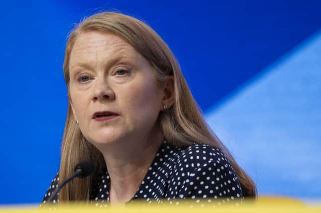 Social Justice Secretary Shirley-Anne Somerville