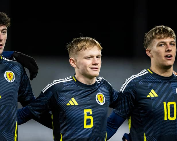 Who will be the next Scottish youngster to make the step up to Steve Clarke's senior side? Cr: SNS Group.