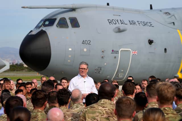 Keir Starmer's flawed economic policies are undermining much-needed efforts to increase defence spending (Picture: Kirsty Wigglesworth/WPA pool)
