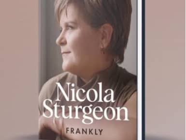 The cover of Nicola Sturgeon's upcoming memoir