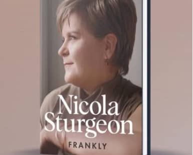 The cover of Nicola Sturgeon's upcoming memoir