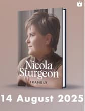 The cover of Nicola Sturgeon's upcoming memoir