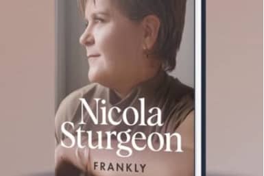 The cover of Nicola Sturgeon's upcoming memoir