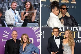 Four of the world's wealthiest celebrity couples.
