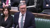 Prime Minister Sir Keir Starmer speaking during Prime Minister's Questions in the House of Commons