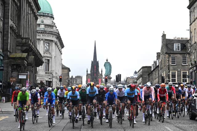 Edinburgh will host the 2027 Tour de France Grand Depart