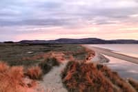 Coul Links, near Embo, in the Scottish Highlands, which has been earmarked for a golf course development that has promised to bring money to the area, but has caused concern for conservationists 