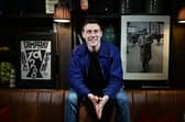 George MacKay stars in The End, a post-apocalypse musical film also starring Tilda Swinton.  With thanks to the Dakota Hotel, Glasgow.