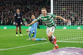 Alistair Johnston has been a top performer for Celtic this season.