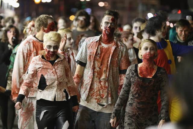 Like these zombie enthusiasts, populists seem to keep coming back from the dead (Picture: Sean Gallup)