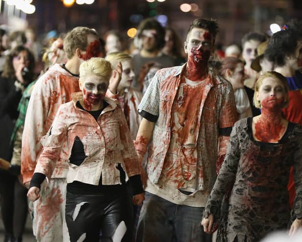 Like these zombie enthusiasts, populists seem to keep coming back from the dead (Picture: Sean Gallup)