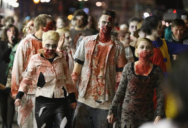 Like these zombie enthusiasts, populists seem to keep coming back from the dead (Picture: Sean Gallup)
