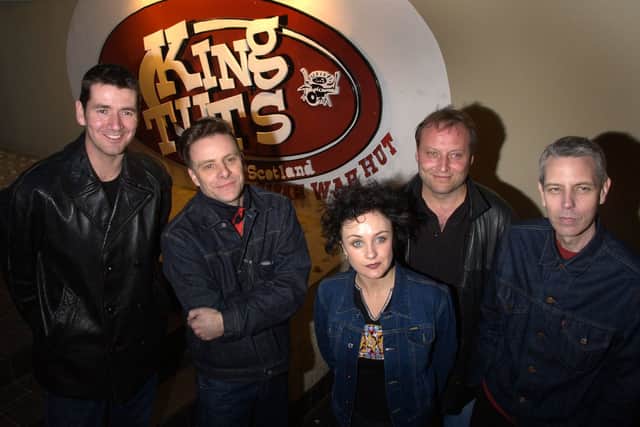 Deacon Blue at King Tut's, Glasgow, in the 1990s.