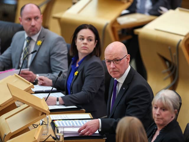 John Swinney should realise that higher income taxes in Scotland make it harder for businesses to recruit skilled staff (Picture: Jeff J Mitchell)