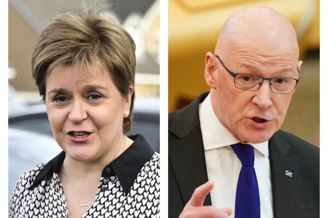 Nicola Sturgeon and John Swinney have spoken about the former first minister being cleared in the SNP finances probe