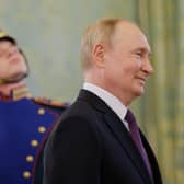 Russian President Vladimir Putin would like the EU to break up, but his war on Ukraine is pushing the UK back towards Brussels (Picture: Maxim Shemetov/pool)