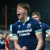 Scotland Under 20 full-back Jack Brown is set to be handed his Edinburgh Rugby debut in Italy this weekend. (Photo by Ewan Bootman / SNS Group)
