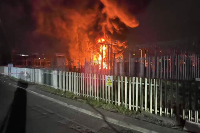 A fire in a transformer in Nestles Avenue, Hayes, west London, which means Heathrow will be closed all day on Friday, March 21