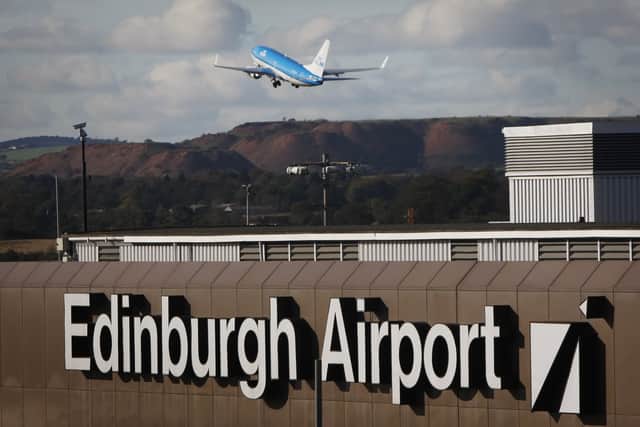 All flights between Edinburgh and Heathrow have been cancelled