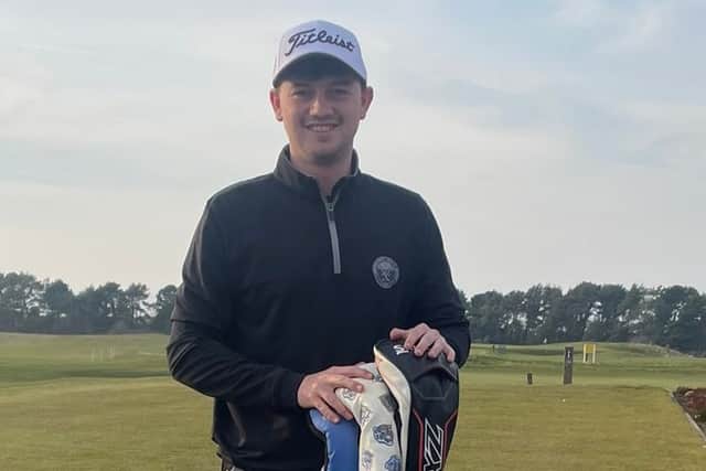 James Morgan is playing on the Tartan Pro Tour this season and aiming to secure one of two Hotel Planner Tour cards up for grabs for 2026