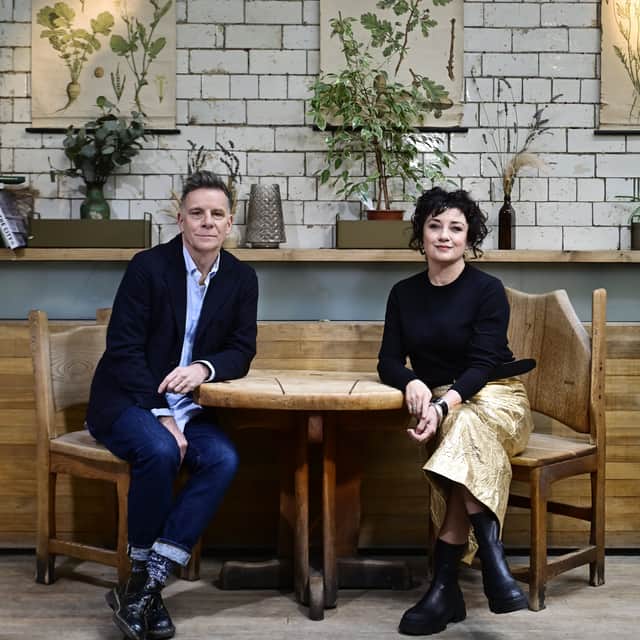 Ricky Ross and Lorraine McIntosh of Deacon Blue