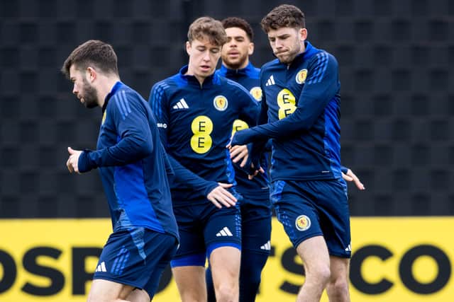 Ryan Christie returns from suspension for Scotland’s Nations League play-off second leg against Greece.