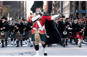 Around 4,000 people are expected to take part in the annual Tartan Week Parade on Saturday, April 5.