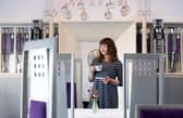 Dr Lindsay Middleton, food historian and Knowledge Exchange Associate at the University of Glasgow, is photographed at the Salon du Luxe in the Mackintosh at the Willow. Photo: Martin Shields