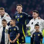 Steve Clarke has named his Scotland team for the Nations League playoff clash against Greece at Hampden Park tonight. Cr: SNS Group.