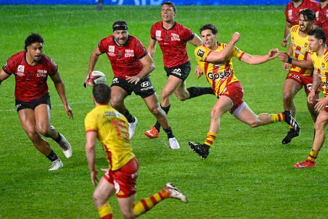 Ben White (not in picture) came on during Toulon's win over Perpignan.