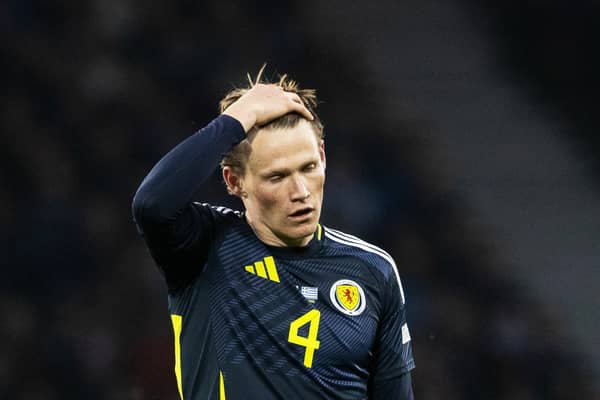 Here's how we rated each Scotland player's performance out of 10 in the Nations League playoff clash with Greece. Cr: SNS Group.