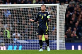 Andy Robertson’s Liverpool future has been called into question. Cr: Getty Images.
