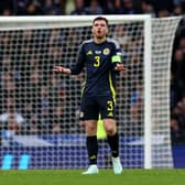 Andy Robertson’s Liverpool future has been called into question. Cr: Getty Images.