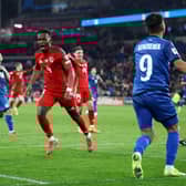 Rabbi Matondo scored his first international goal for Wales on Saturday. Cr: Getty Images.