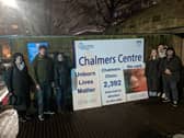The Scottish Family Party held the anti-abortion protest within a buffer zone.