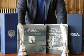St Andrews-based golf historian Roger McStravick is a two-time Herbert Warren Wind Award winner