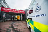 Two ambulances have been damaged in the collison