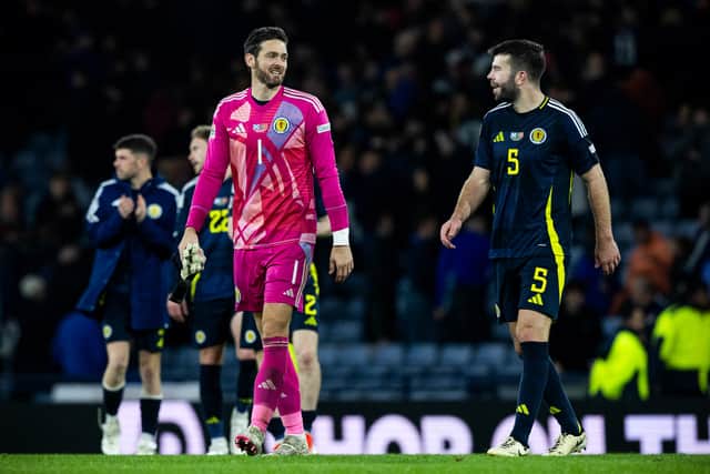Craig Gordon and Grant Hanley are the elder statesmen in Scotland's squad.