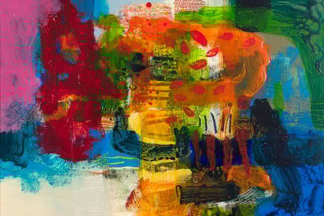 Detail from The Field and the Sea by Christopher Wood