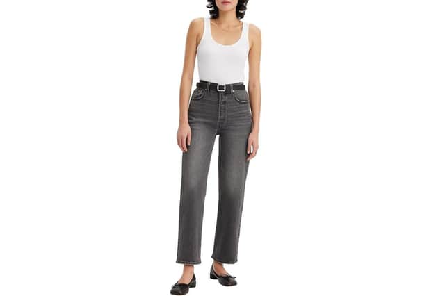 Levi's Women's Ribcage Straight Ankle Jeans 39% off f