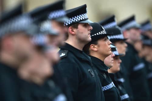 Police officers were once a common sight on the streets but their numbers have dwindled (Picture: Jeff J Mitchell)