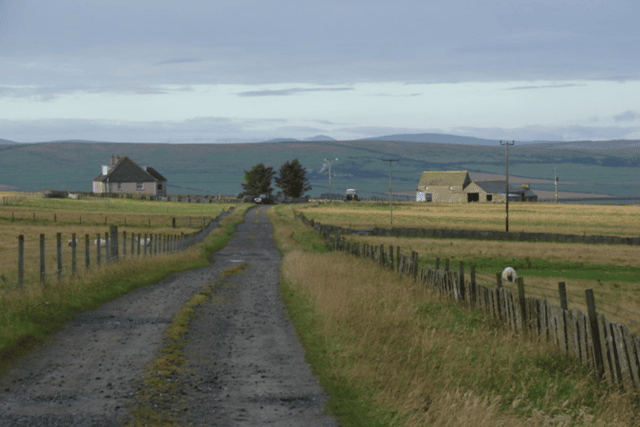 Weydale near Thurso in Caithness, where Wolfgang Abel stayed in a caravan in the school grounds. PIC: geograph.org