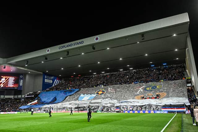 The Copland Stand at Ibrox could be partially closed by UEFA if Rangers fans further misbehave at Ibrox.